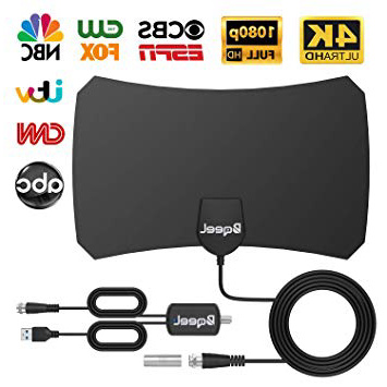 







[Nueva versión 2019] Antena TV Interior- Bqeel Antena TV portátil HDTV Digital con Amplificador de señal Inteligente para Canales de TV 1080P 4K gratuitos para DTMB, ATSC,DVB-T, DMB-T,ISDB -T






