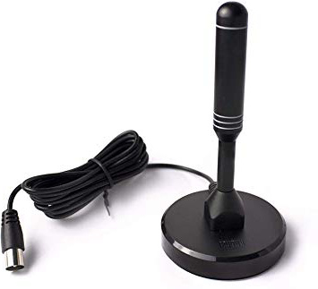 







August DTA240 Antena de Alta Ganancia TDT (Televisión Digital Terrestre) – Antena Portátil Interior/Exterior para Receptor TDT USB / Televisión DVB-T / Radio DAB – Base Magnética







