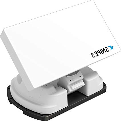 Selfsat Snipe V3 Twin Color Blanco, EW-1510 Antena de satélite – White Line