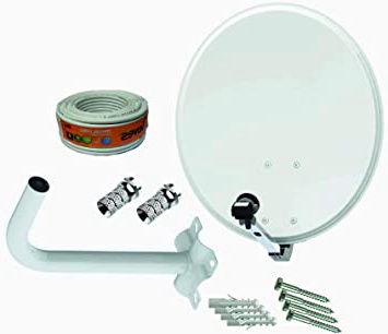 Kit Antena parabólica 60cm Tecnovoz