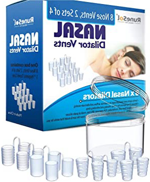 Runesol Dilatador Nasal - Antironquidos Nasal Dejar De Roncar - Dilatadores Nasales anti ronquido soluciones - Antirronquidos - Alivia Apnea Del Sueño, Respiración Fuerte Y Congestión Nasal