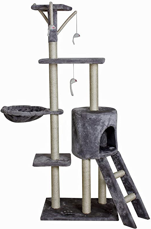 Árbol rascador para gatos, con