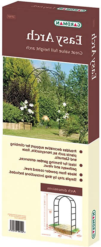 Gardman Easy - Arco para enredaderas (200 x 140 cm)