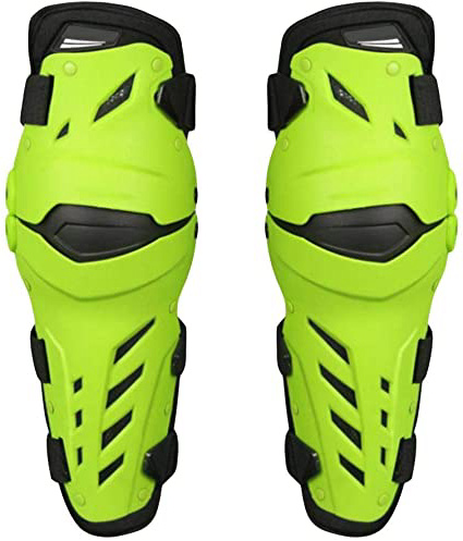 DEQUATE 1 par Adultos Rodilleras Moto Enduro, Motocross Protección de Rodilla Corporal, Anti caída Equipo Completo de Armadura