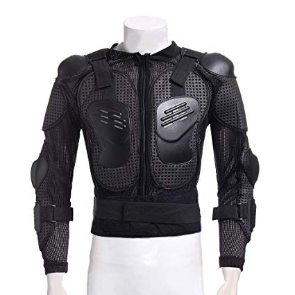 KKmoon Chaqueta de Moto,Chaqueta Protectora Motocross, Ropa Protectora de Cuerpo Armadura Completo Profesional