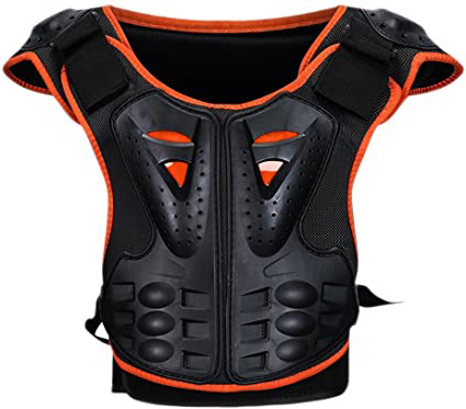 







Aesy Chaleco de Protector Armadura, Niños Respirable Reflexivo Ajustable Desmontable Protector Chaleco, para Al Aire Libre Motocicleta Ciclismo Patinaje Esquiar (S, Naranja negro)






