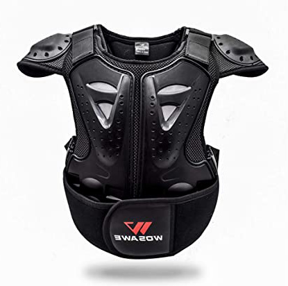 







WOSAWE Chaleco de Protector para Niño Niña Deportiva Profesional de Columna Vertebral Armadura del Pecho para Motocicleta Ciclismo Patinaje Esquiar S






