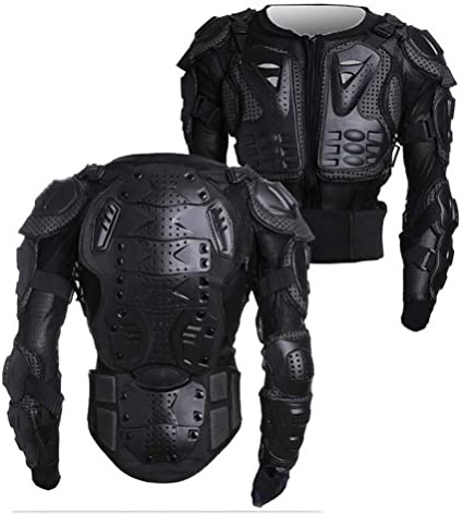 







WILDKEN Chaqueta de Protección para Motocross Motos Ropa Protectora de Cuerpo Armadura Completo Profesional de Motocicleta Deportiva para Hombres Columna Vertebral Hombro Mujer Pecho (Negro, XL)






