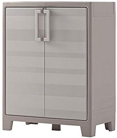 Keter Gullivert Armario bajo, Beige/Arena, 100 x 80 x 44 cm