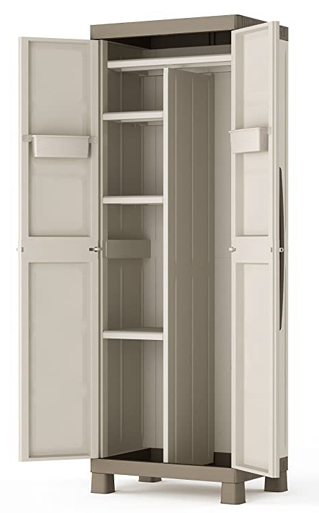 







Keter Excellence Armario escobero, Arena/Gris, 182 x 65 x 45 cm






