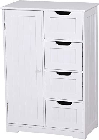 kleankin Armario Madera para Baño