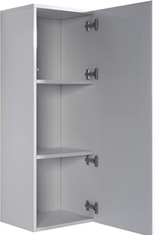 muebles bonitos Armario Colgante Modelo Luke V1 (40x126cm) Color Blanco