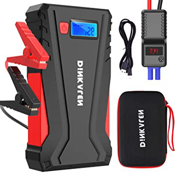 DINKALEN Arrancador de Coches, 12800mAh