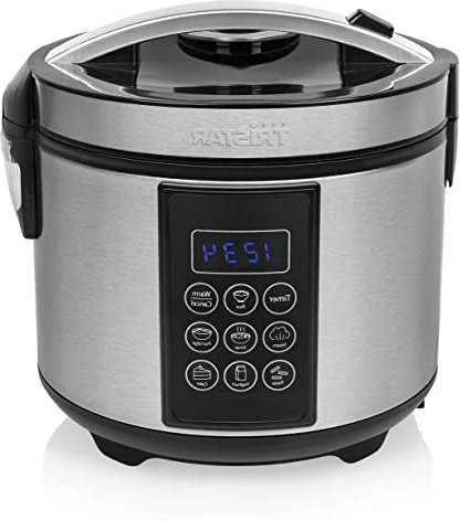 







Tristar RK-6132 Arrocera digital y multicooker – 1,5 L de capacidad – Con función para mantener el calor






