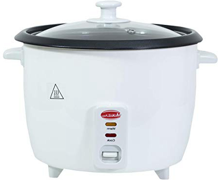 ARROCERA ELECTRICA DE 1,8L TEFLON 700W CONSERVACION DE CALOR COCEDORA DE ARROZ