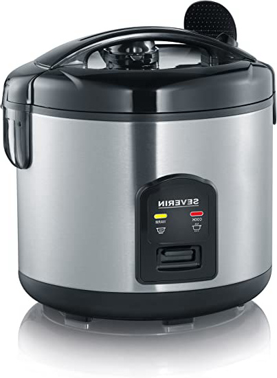 SEVERIN RK 2425 Cocedor de Arroz con Función Cocción y Calentamiento, Incl. Taza de Medidas y Cuchara para el Arroz, 650 W