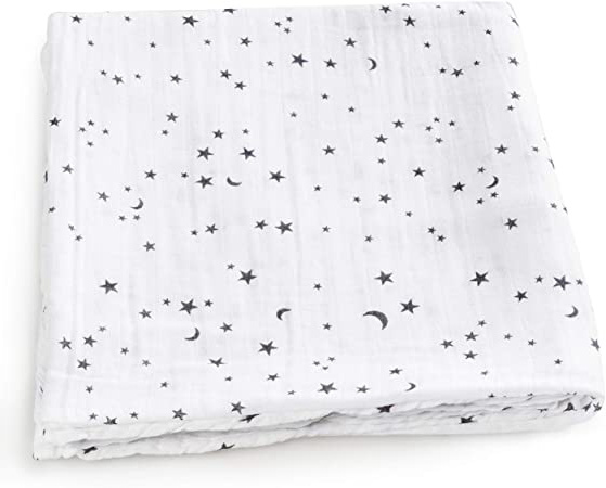 







HOMYBABY Muselinas Bebe Algodon 120x120 [1pc] | Muselina Bebe de Algodón Orgánico | Manta Bebe Recien Nacido | Sirve como Toallita o Mantita para Bebe en Carrito, Cuna, Cambiador | Arrullo para Bebes






