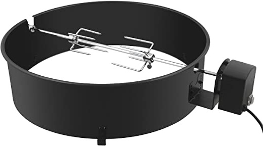 Dangrill Pincho Giratorio con Motor de brochetas Aufsatz Juego F. Barbacoa Asador de Gas Barbacoa