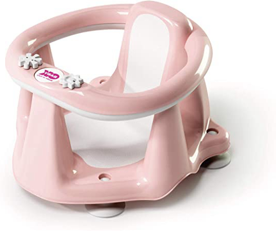 OK BABY Flipper Asiento de baño bañera Asiento de baño silla de baño ayuda Baby Asiento, color rosa