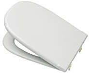 Roca A801327004 Tapa y asiento para inodoro con bisagras extraíbles, Blanco