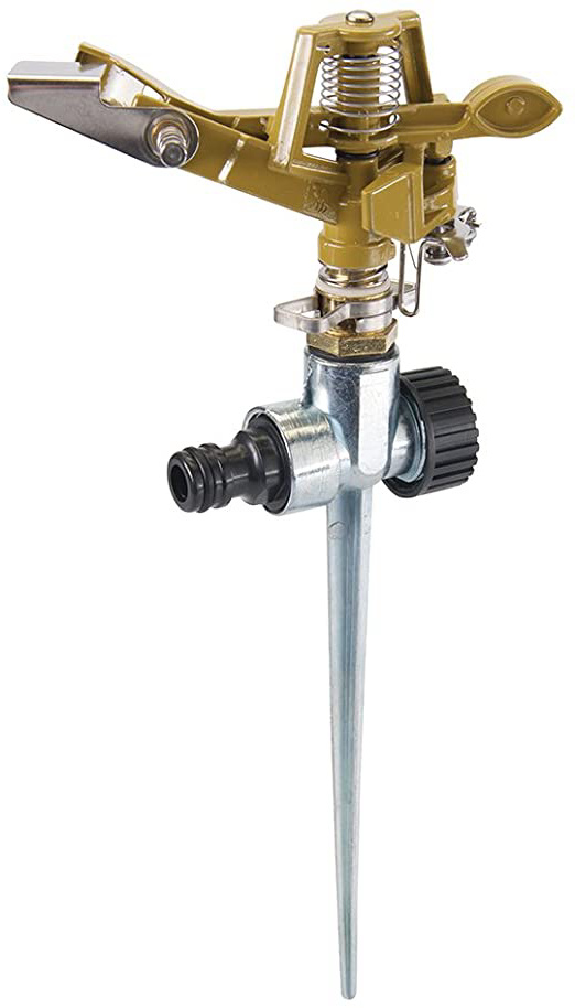 Silverline 868552 Aspersor con Estaca, 300 mm Altura