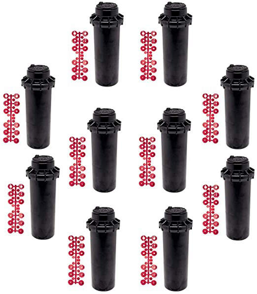 Aspersor Hunter PGP-ADJ. Alcance 6,40 a 15,80mts. Rosca 3/4" hembra (Pack de 10 unidades)