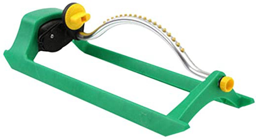 Gike Aspersores Aspersores de jardín para el hogar, aspersor oscilante para césped, riego, Manguera de tubería de jardín, Flujo de Agua con Conector, Herramientas de riego para Plantas