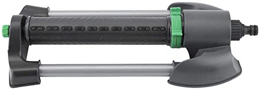 Gike Aspersores Aspersor oscilante automático, Herramienta de riego para riego de césped, riego de jardín, Cabezal de rociado de césped, Suministros de jardín