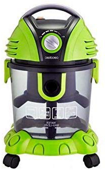 Cecotec Aspirador de Sólidos y Líquidos Conga Wet&Dry. Filtro HEPA y Filtro de Agua, Regulador de Potencia, Función Sopladora, Capacidad 15 l, 1400W