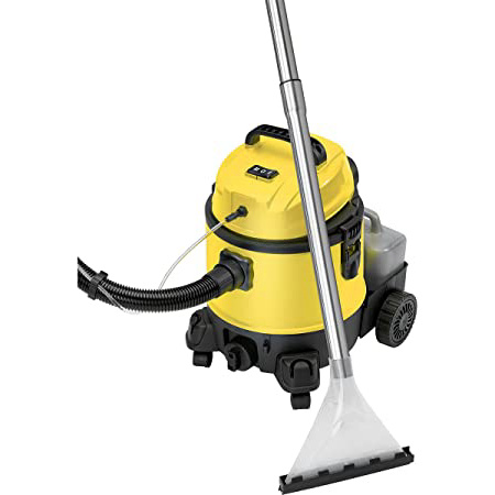 briebe Lava-aspiradora con Limpiador de tapiceria para Coche, alfombras, colchones, aspiradora en humedo seco, depósito de 20 litros residuos, depósito detergente 4 litros, 1200W