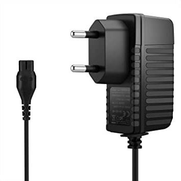 Aukru Cargador Fuente alimentación 5.5v de Aspirador batería Adicional para eléctrica kärcher WV2,WV5 WV50,WV50 Plus,WV60,WV70,WV75 etc