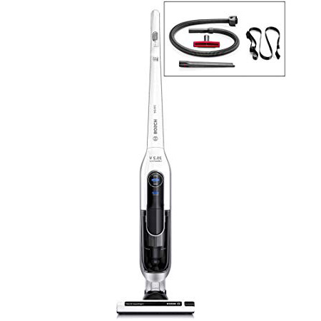Bosch BCH6ATH25K Athlet Aspirador sin cable más kit de accesorios, batería de 25.2 V, color blanco