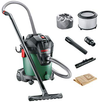 Bosch Home and Garden 06033D1200 Aspiradora, 1200 W, Verde
