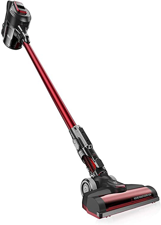 Cecotec 820 Conga ThunderBrush Immortal Battery - Aspirador Vertical 29,6 V, Escoba y de Mano, Tecnología Ciclónica, Filtro HEPA, Autonomía 65 min, Tecnología 360º, 29,6 V
