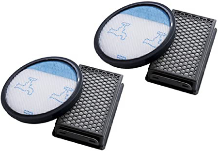 Green Label Empaque de 2 Kit de Filtro de Espuma y Filtro HEPA para Las Aspiradoras Rowenta, Tefal, Moulinex de la Serie Compact Power Cyclonic. Reemplaza a ZR005901
