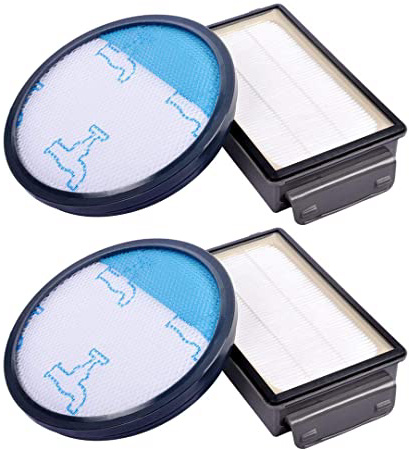 Isincer Filtros HEPA Rowenta Cyclonic Power Series RO3753EA, RO3731EA, RO3786EA / Moulinex/Tefal Compact (Comparar ZR005901), Paquete de 2