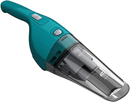Black & Decker DustBuster Aspiradora, Seca y húmeda, 0.37 L, 10.8 Wh, Azul
