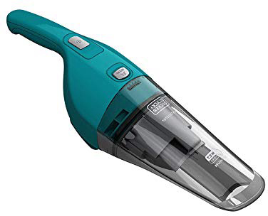 Black & Decker DustBuster Aspiradora, Seca y húmeda, 0.37 L, 10.8 Wh, Azul