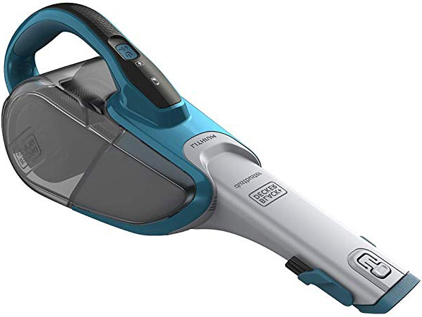 BLACK+DECKER DVJ320J-QW - Aspirador de mano sin cable 10.8V (2Ah) Dustbuster, acción ciclónica y Eco inteligente