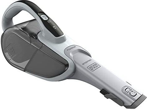 Black+Decker DVJ215J - Aspirador de Mano Ciclónico, 11 W, De Plástico, Gris