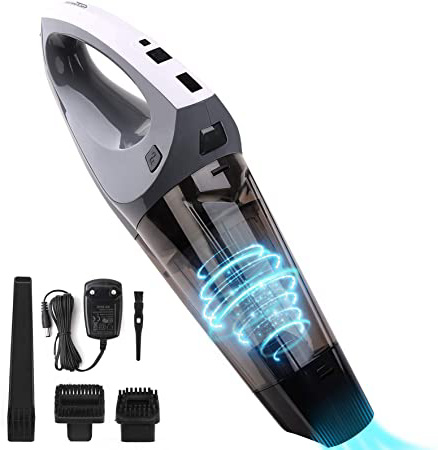 VACPOWER Aspiradora de Mano,6500pA Aspirador