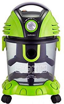 Cecotec Aspirador de Sólidos y Líquidos Conga Wet&Dry. Filtro HEPA y Filtro de Agua, Regulador de Potencia, Función Sopladora, Capacidad 15 l, 1400W