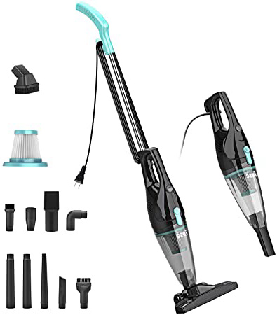 







INSE Aspirador Vertical y de Mano, Aspirador Escoba con Cable 2 en 1, 16KP, 800W, Ligero, Filtro HEPA, Capacidad Depósito 800ML.Aspirador Ligera Pelo Mascota [Clase de eficiencia energética A+]






