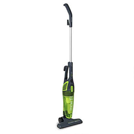 Cecotec Aspirador Ciclónico Vertical Conga Duostick Easy. Aspirador Ciclónico Vertical 2 en 1 (Escoba y de Mano Sin Bolsas, Filtro HEPA) Color negro y verde, 800 W