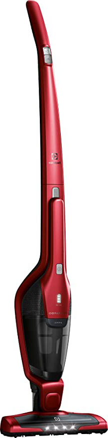 Electrolux EER7ANIMAL Sin bolsa Negro, Rojo 0,5 L - Aspiradora escoba (Sin bolsa, Negro, Rojo, 0,5 L, Secar, Filtrado, 79 dB)