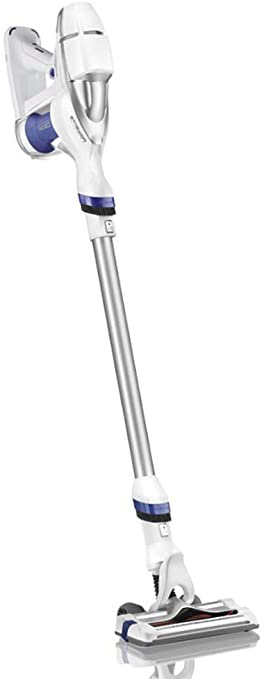 Rowenta Air Force 360 RH9057WO Aspiradora de mano sin cable, cabezal LED, batería Ion-litio 21.9 V, hasta 30 min, sin bolsa, accesorios para suelos, zonas altas, tapicerías, zonas estrechas