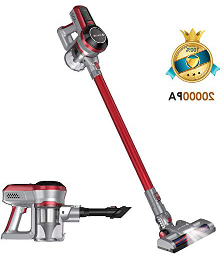 Hosome Aspiradora Hogar sin Cable 20000pa Aspiradora de Mano 160W y Eficiente Sistema de Filtración 2200mAh Batería para Pelos de Mascota Alfombra Piso Autos
