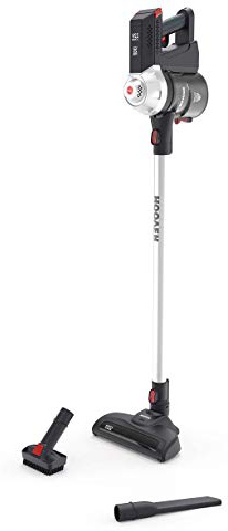 Hoover Freedom FD22G - Aspiradora escoba sin cable,ciclónico,especial hogar,batería ion litio 22V,hasta 25mins, 0,7L, cepillo motorizado con LED, accesorios para tapicería y zonas estrechas