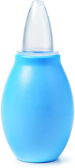 Suavinex - Aspirador nasal bebé +0 meses con boquilla anatómica. Alivia La Mucosidad del bebé. 0% BPA