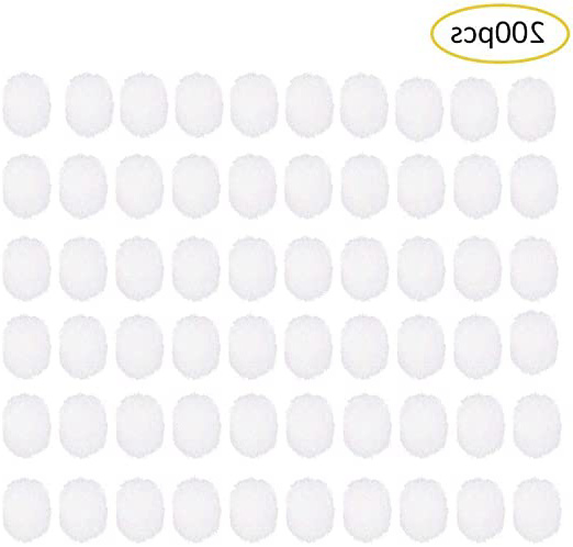 Esponja de Filtro, 200PCS Bebé Aspirador Nasal Filtro Algodón Dispositivo de succión Nasal Accesorios Filtro desechable Limpiador de Nariz de algodón, higiénico y Seguro, fácil de operar